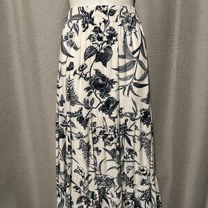 C by One - Boho Inspired Three Tiered Maxi Skirt or Dress - Size 1X - NWT